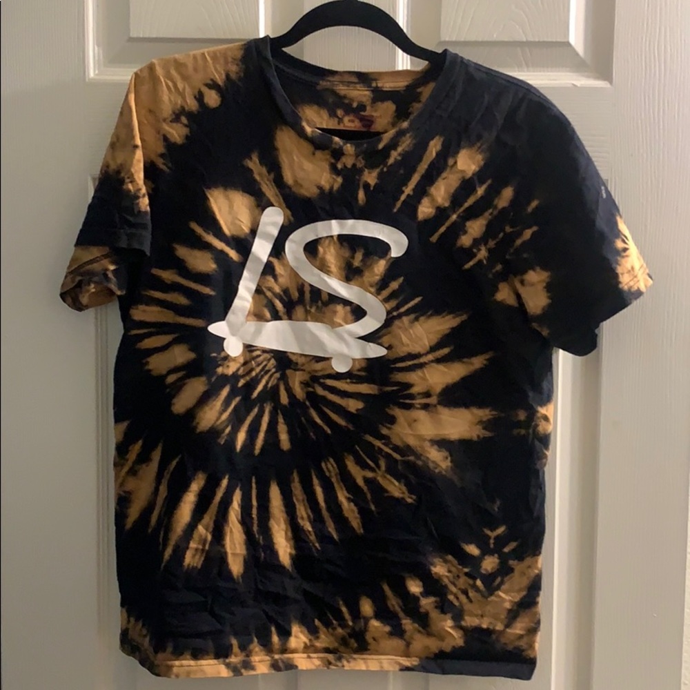 Vintage tie-dye Legalize Skate tee